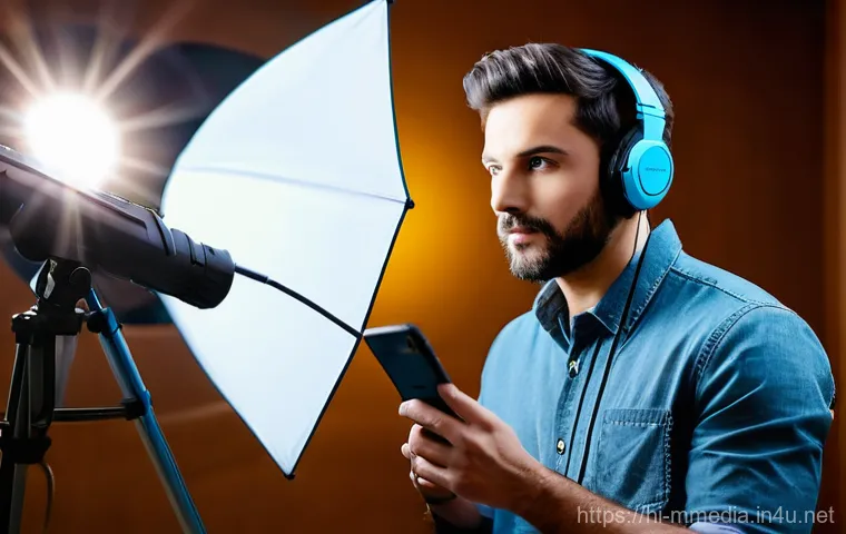 멀티미디어 콘텐츠 제작자를 위한 워크숍 - **Prompt:** "A captivating scene of an adult content creator, male or female, dressed in comfortable...